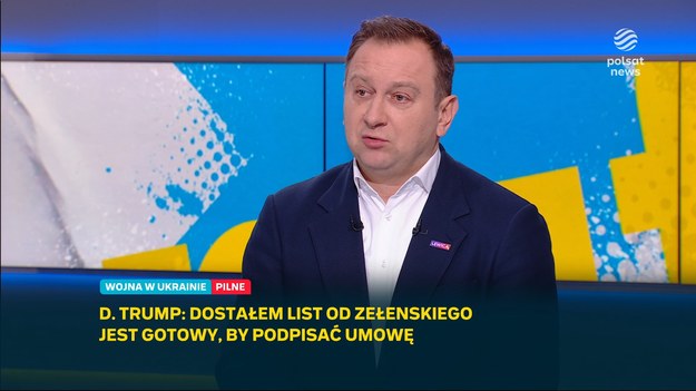 - Donald Trump wprowadza opinię publiczną w błąd - powiedział poseł Nowej Lewicy Tomasz Trela. - W przemówieniu przed Kongresem po raz kolejny powiedział, że pomoc USA dla Ukrainy to ponad 300 mld dolarów - podkreślił. Polityk dodał, że to nie jest prawda.