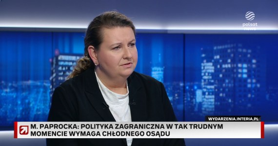 Paprocka o braku szczytu Rady Europejskiej w Polsce na temat pokoju na Ukrainie: Mieliśmy świetną szansę być rozgrywającymi