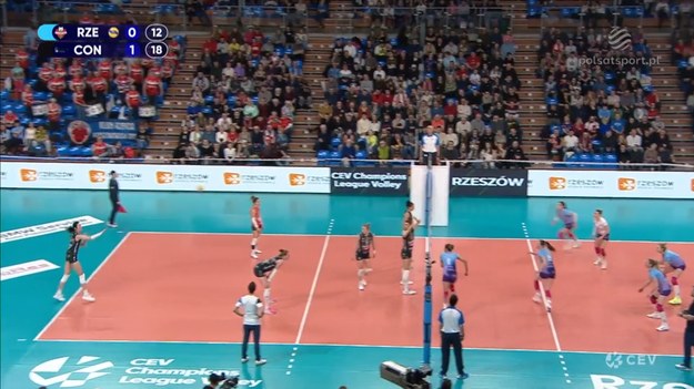 Skrót meczu Developres Rzeszów - Imoco Volley Conegliano.
