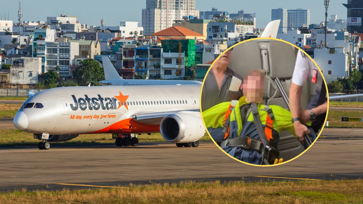 Pasażerowie i członkowie załogi musieli obezwładnić 17-latka, który wszedł na pokład samolotu z bronią i amunicją. Zdarzenie miało miejsce w czwartek po południu w Australii. Maszyna miała lecieć z lotniska Avalon, niedaleko Melbourne, do Sydney. Na jej pokładzie było około 160 osób. 