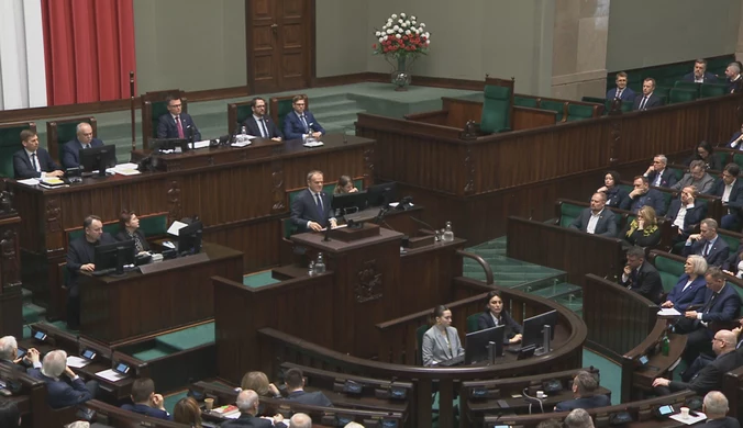 Donald Tusk w Sejmie. Mówi o bezpieczeństwie