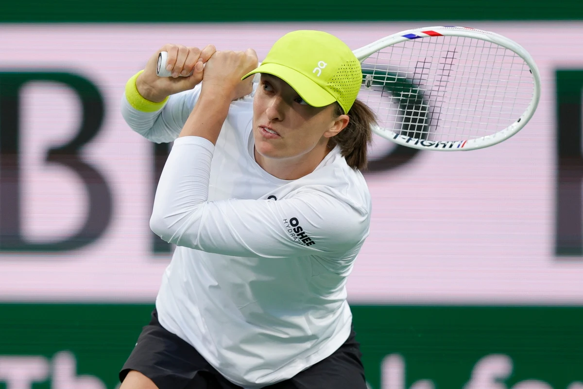 Iga Świątek pewnie pokonała Ukrainkę Dajanę Jastremską 6:0, 6:2 i awansowała do 1/8 finału tenisowego turnieju WTA 1000 na kortach twardych w Indian Wells. W dotychczasowych dwóch meczach w Kalifornii Polka pozwoliła rywalkom ugrać łącznie cztery gemy.