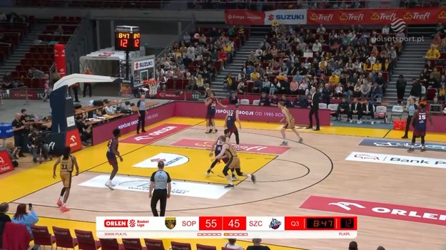 Skrót meczu Trefl Sopot - King Szczecin.
