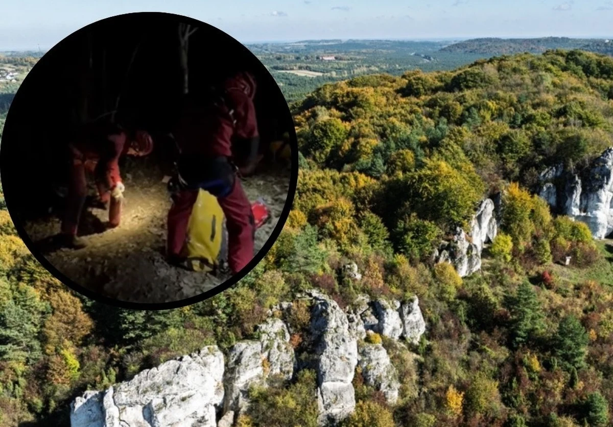 W miejscowości Racławice w Małopolsce zawaliła się część jaskini. Jak podawał GOPR i PSP, w środku uwięziona była jedna osoba. Na miejscu pracowały zastępy Państwowej Straży Pożarnej, Ochotnicza Straż Pożarna i Górskie Ochotnicze Pogotowie Ratunkowe. Akcja ratunkowa zakończyła się przed godz. 1:00. Niemal po sześciu godzinach działań uwolniony mężczyzna w dobrym stanie, o własnych siłach, wyszedł z jaskini.
