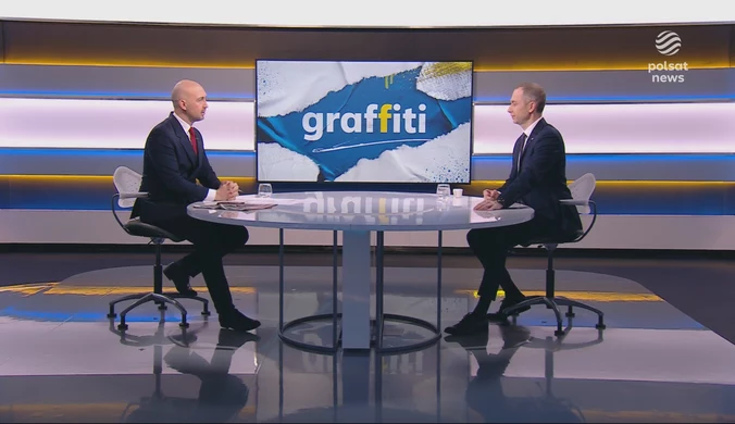 Tomczyk w "Graffiti" o sporze Sikorskiego z Muskiem i Rubio: Wyłożył polską rację stanu
