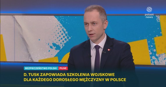 Tomczyk w "Graffiti" o szkoleniach wojskowych: Dobrowolne, ale powszechne