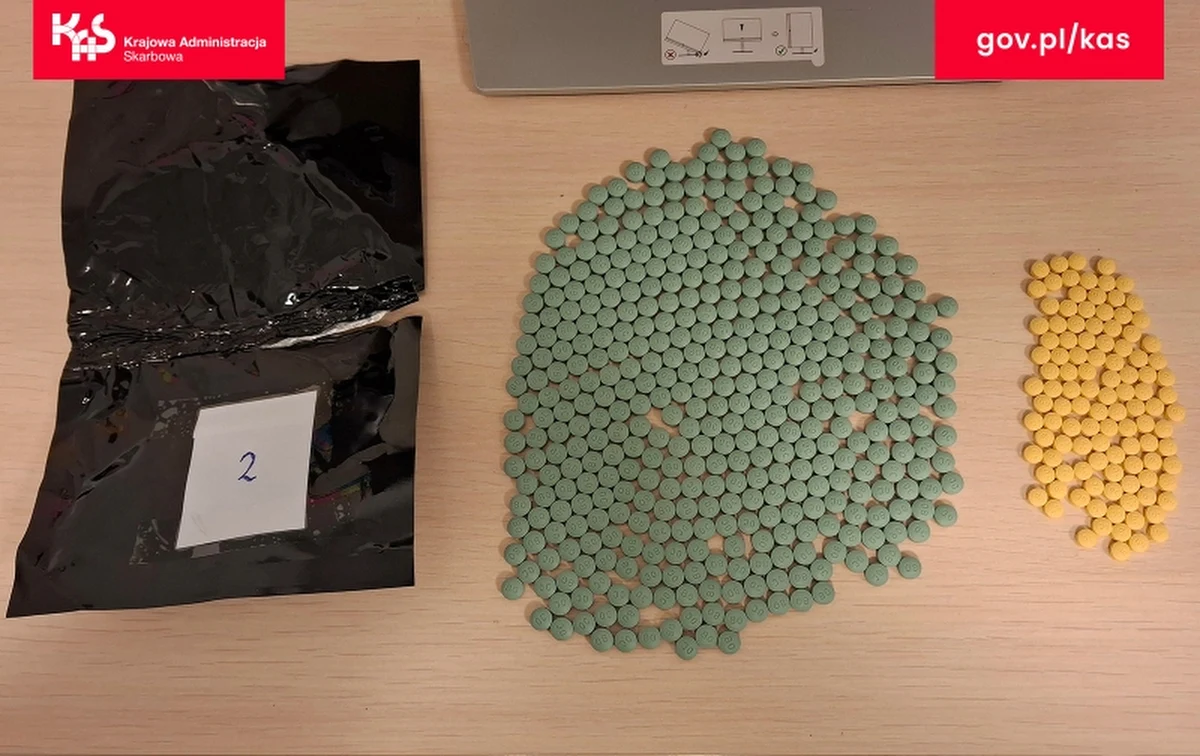 Funkcjonariusze śląskiego oddziału Krajowej Administracji Skarbowej - przy pomocy psa Kodiego - udaremnili przemyt środków odurzających na lotnisku w Pyrzowicach pod Katowicami. Przesyłka miała trafić do Stanów Zjednoczonych.