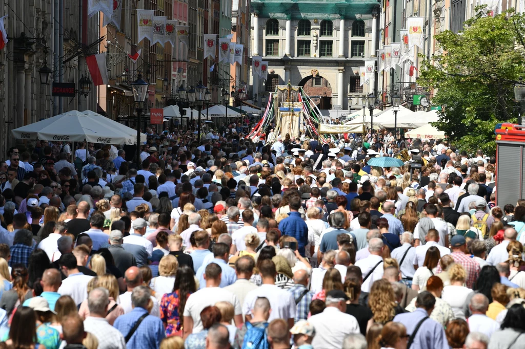 Procesja w Boże Ciało, Gdańsk