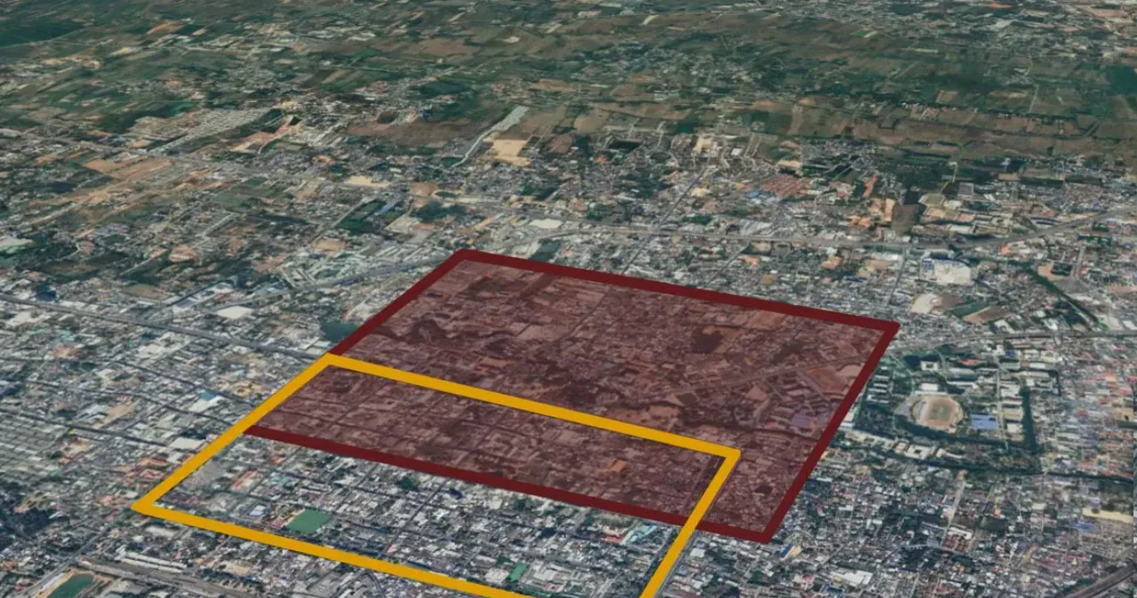 Zbadał stare zdjęcia lotnicze. Odkrył zaginione miasto