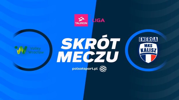 Skrót meczu #VolleyWrocław - Energa MKS Kalisz.