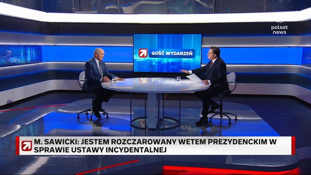 - Jestem rozczarowany wetem pana prezydenta - ocenił poseł PSL Marek Sawicki odnosząc się do decyzji Andrzeja Dudy ws. ustawy incydentalnej. Jak dodał, tłumaczenia szefowej kancelarii Małgorzaty Paprockiej są "nieracjonalne". - W tej ustawie nikt nie naruszał prerogatyw sędziów - wyjaśnił. Sawicki stwierdził, że prezydent "powinien nieco otworzyć uszy (...) i tę ustawę podpisać".