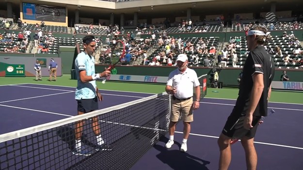 Skrót meczu Alejandro Tabilo - Taylor Fritz.