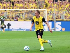 Piłka nożna: Liga niemiecka - mecz: RB Lipsk - Borussia Dortmund