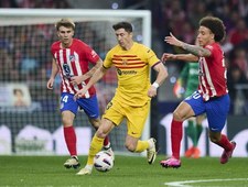 Piłka nożna: Liga hiszpańska - mecz: Atletico Madryt - FC Barcelona