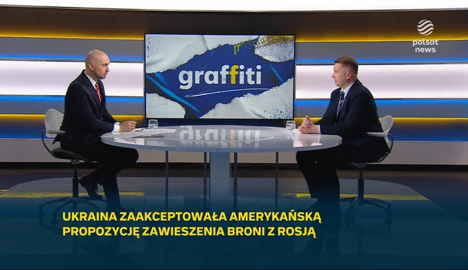 Czarnek w "Graffiti": Rosja jest postawiona pod ścianą