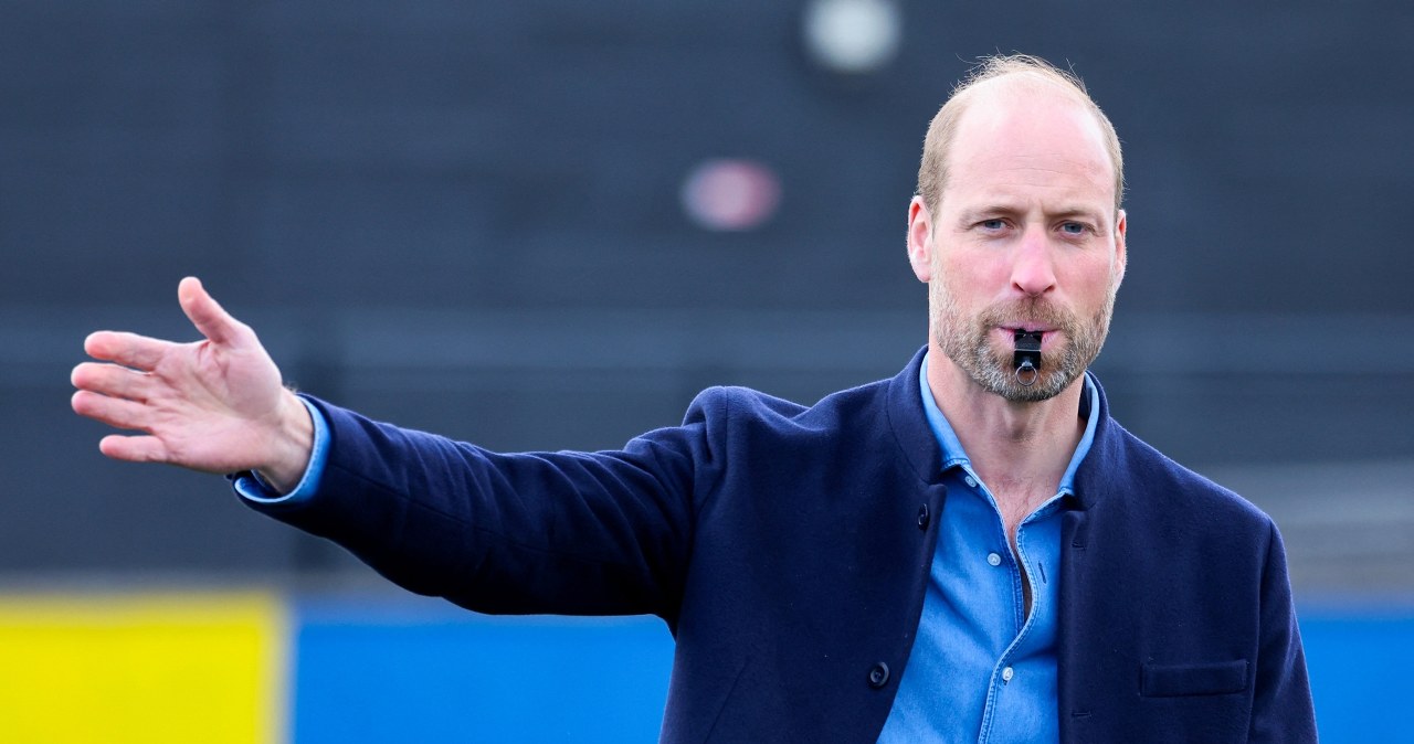 Książę William to fan piłki. Gdy drużyna przegrywa, nie cofnie się od przesądów