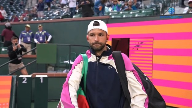 Skrót meczu Grigor Dimitrov - Carlos Alcaraz.