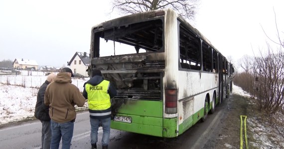 ''Wydarzenia'': Pożar autobusu przewożącego dzieci. Właściciel będzie składał wyjaśnienia