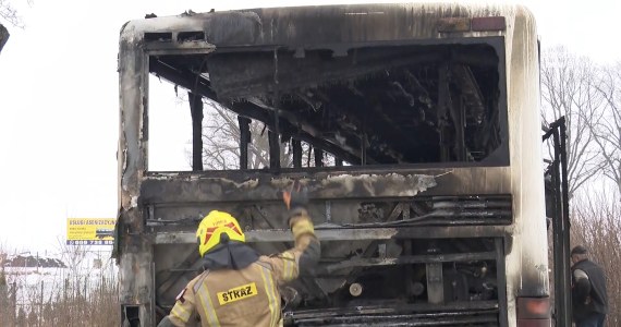"Wydarzenia": Autobus z dziećmi stanął w płomieniach