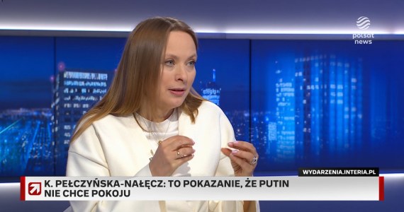 Pełczyńska-Nałęcz w "Gościu Wydarzeń": Rozejm nie jest tym, czego chce Putin