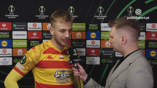 Jagiellonia Białystok przegrała na wyjeździe z Cercle Brugge 0:2 w rewanżowym meczu 1/8 finału Ligi Konferencji, ale dzięki wygranej 3:0 z pierwszego spotkania awansowała do ćwierćfinału rozgrywek. - Końcowy wynik jest taki, że jest 3:2 dla nas i to my meldujemy się w ćwierćfinale - powiedział Mateusz Skrzypczak, piłkarz Jagiellonii.

