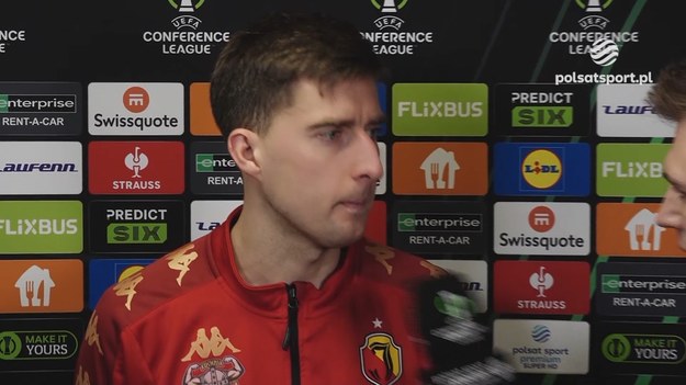 Jagiellonia Białystok przegrała na wyjeździe z Cercle Brugge 0:2 w rewanżowym meczu 1/8 finału Ligi Konferencji, ale dzięki wygranej 3:0 z pierwszego spotkania awansowała do ćwierćfinału rozgrywek. - Piszemy historię, Jagiellonia jest w ćwierćfinale Ligi Konferencji - powiedział Taras Romanczuk, kapitan Jagiellonii,

