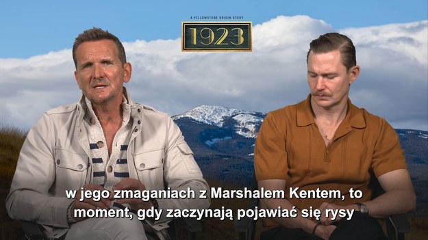 W serialu „1923”, który jest prequelem „Yellowstone”, w główne role wcielają się Harrison Ford oraz Helen Mirren. Na platformie SkyShowtime w każdy poniedziałek ukazują się nowe odcinki. Brian Geraghty i Sebastian Roché, odgrywający role odpowiednio: Zane’a Davisa oraz Ojca Renauda, zdradzają, co czeka ich bohaterów w drugiej odsłonie.