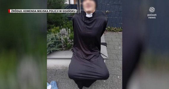 ''Wydarzenia'': Złodziej zatrzymany w Gdańsku. Grasował w przebraniu księdza