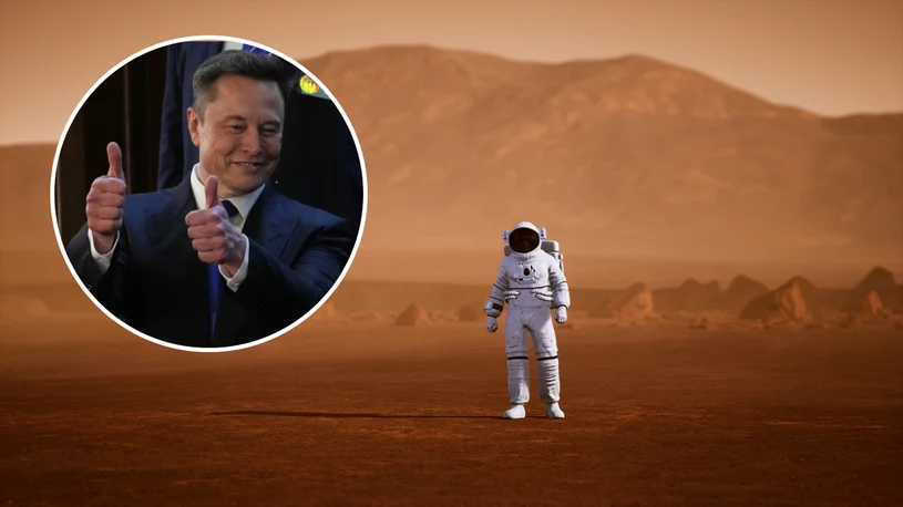 Elon Musk leci na Marsa. Podał termin lotu rakiety Starship