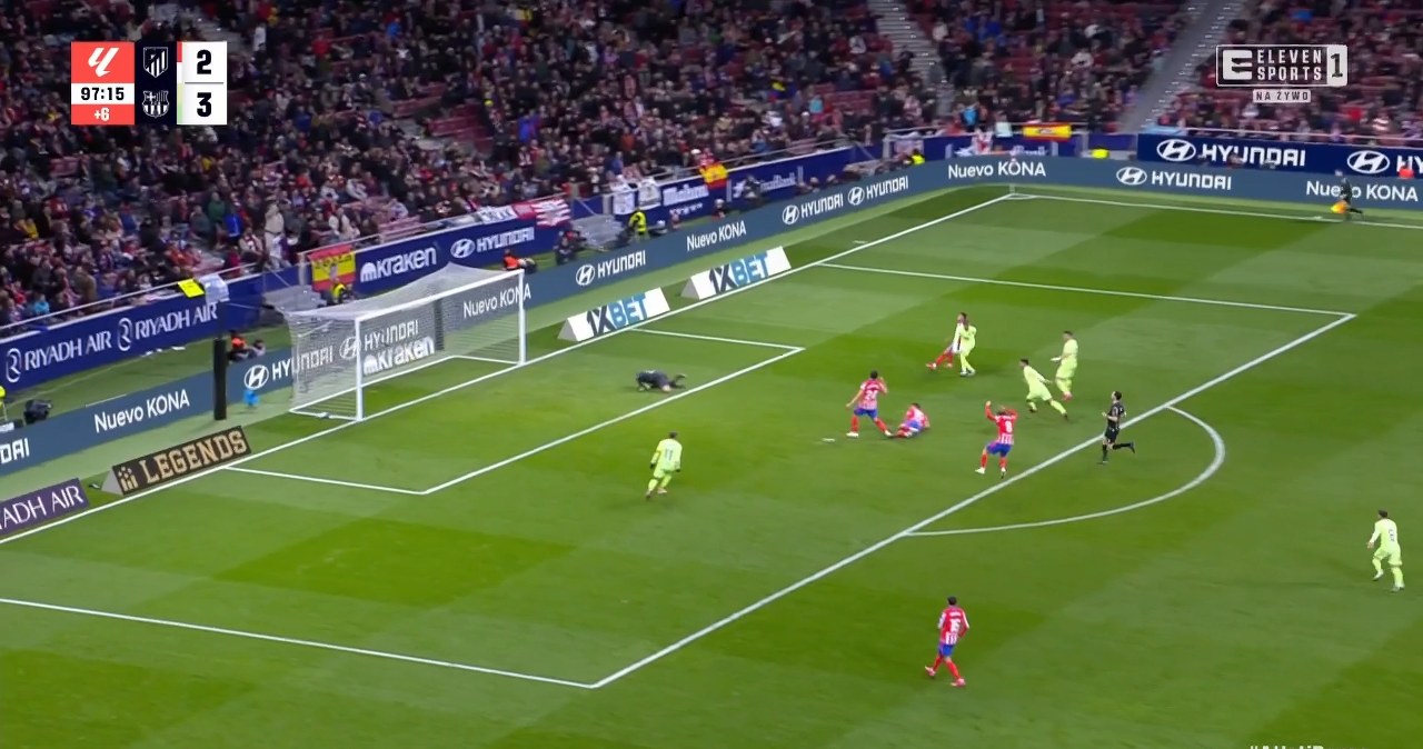 Atletico Madryt - FC Barcelona. 2-4. Skrót meczu. WIDEO (Eleven Sports)