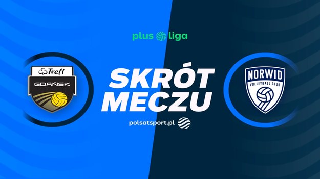 Skrót meczu Trefl Gdańsk - Steam Hemarpol Norwid Częstochowa.