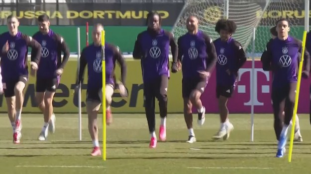 Niemcy trenowali we wtorek na boisku Borussii Dortmund, przygotowując się do zbliżającego się ćwierćfinału Ligi Narodów przeciwko Włochom.