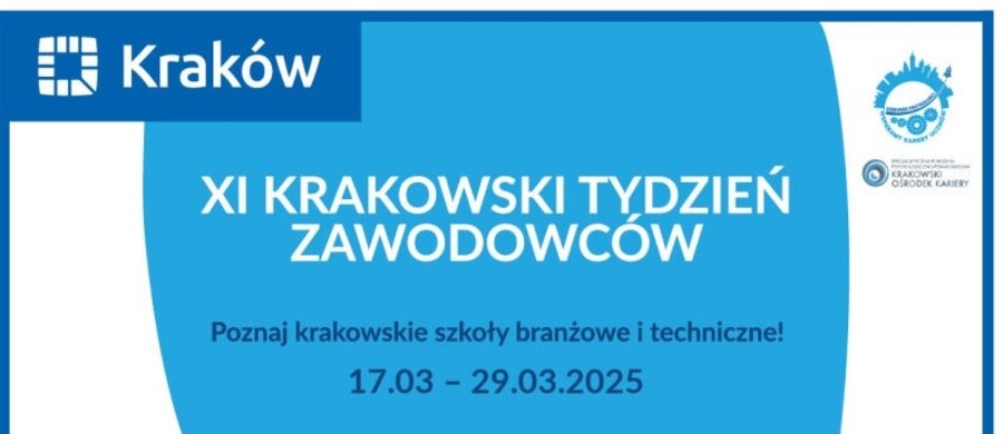 "Poczuj chemię", "Gala złotych gromów", "Pojedynek na smaki" - trwa 11. Krakowski Tydzień Zawodowców. Szkoły techniczne i branżowe prezentują swoją ofertę i próbują przyciągnąć młodych. To największe tego typu miejskie wydarzenie w stolicy Małopolski.

