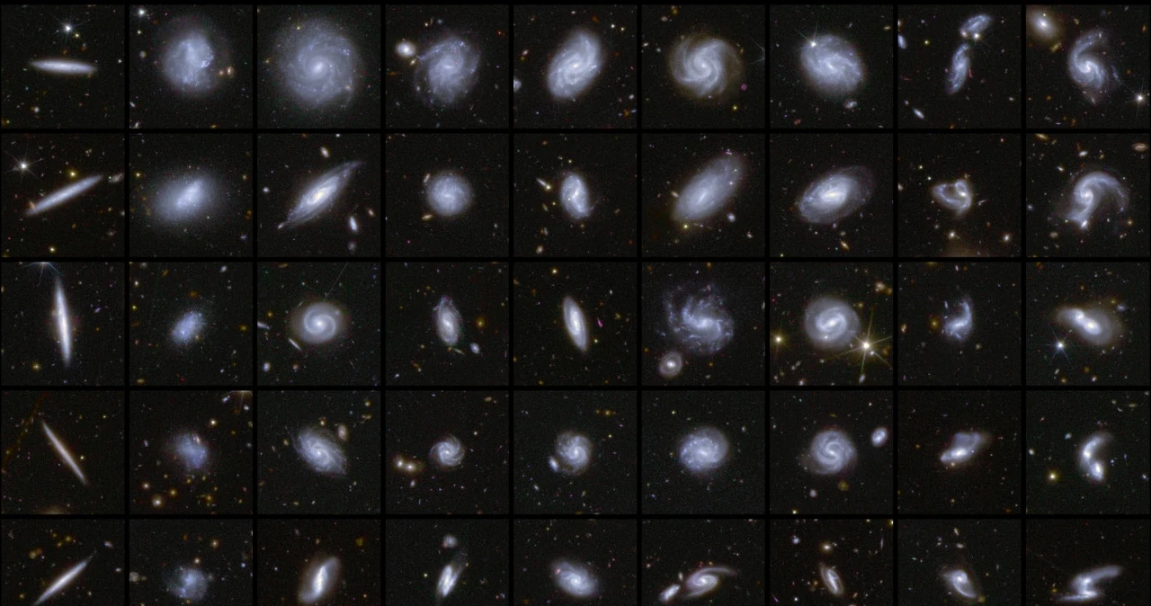 Euclid przeskanował 26 milionów galaktyk. Niesamowite zdjęcia