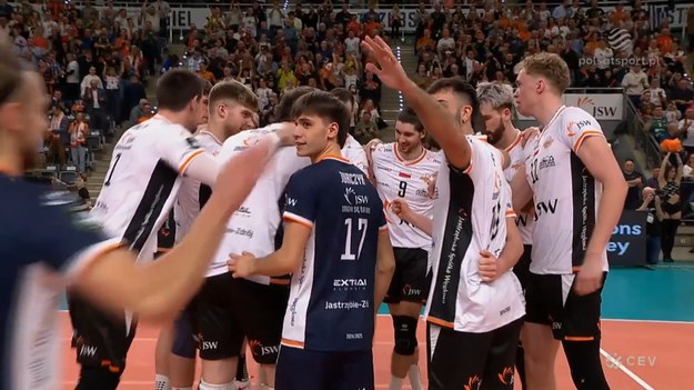 Skrót meczu Jastrzębski Węgiel - Olympiakos Pireus.

