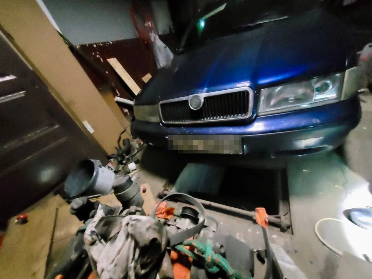 Mandatami w wysokości 37 tysięcy złotych i 128 punktami karnymi został ukarany mieszaniec gminy Redzikowo (woj. pomorskie), który nie zatrzymał się do policyjnej kontroli i zaczął uciekać. Po tym, jak stracił funkcjonariuszy z pola widzenia, wjechał na teren swojej posesji, a samochód ukrył w garażu. Policjanci znaleźli go po śladach wyciekającego oleju. Mężczyzna chował się pod warstwą wełny izolacyjnej. 