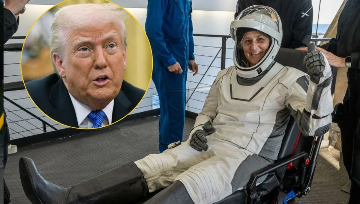 Donald Trump zapowiedział, że zapłaci z własnej kieszeni za "nadgodziny", które niedawno uratowani astronauci spędzili na orbicie. Suma może być niebagatelna. Sunita „Suni” Williams i Barry „Butch” Wilmore przebywali w Kosmosie dokładnie 278 dni dłużej, niż przewidywała ich misja.