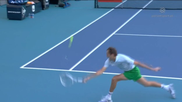 Skrót meczu Daniil Medvedev - Jaume Munar.
