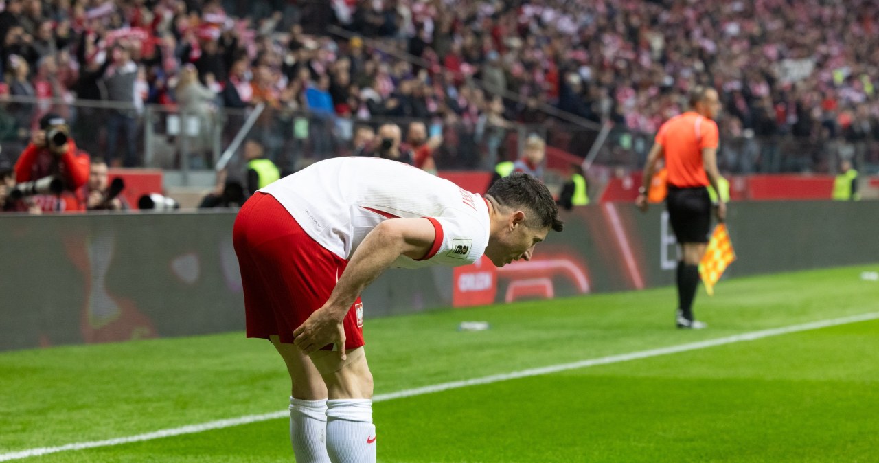 Grymas bólu u Lewandowskiego. Co się stało kapitanowi reprezentacji Polski?