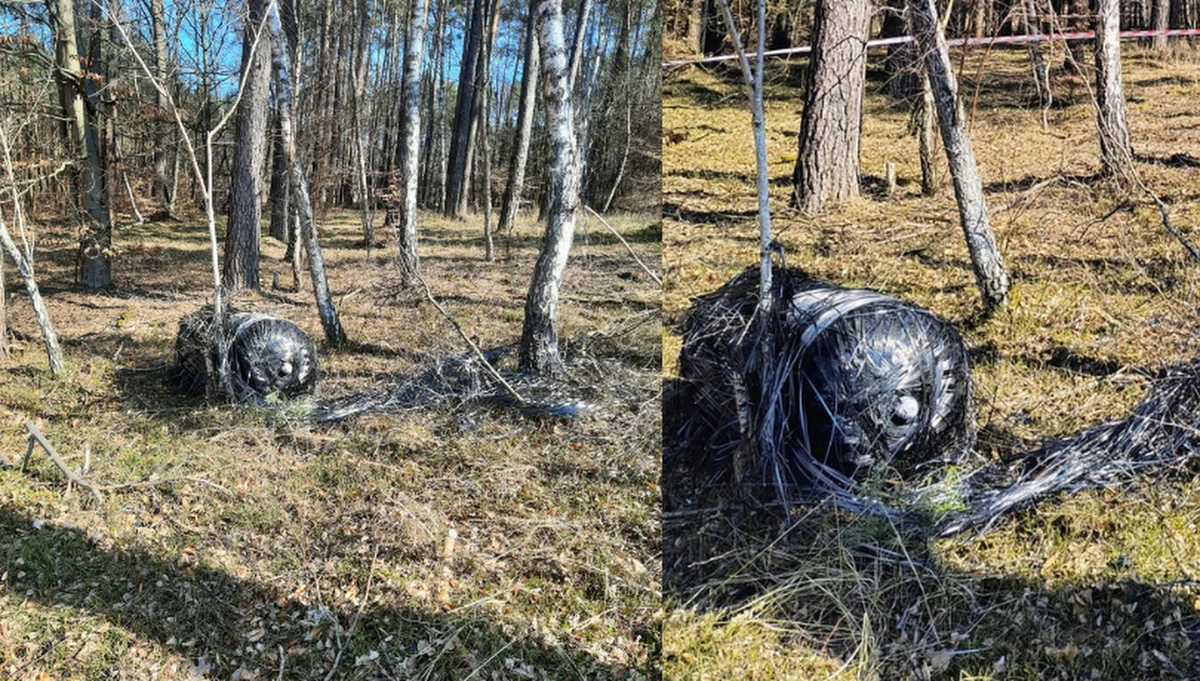Prawdopodobnie szósty fragment rakiety Falcon został znaleziony w Wielkopolsce. Na miejsce dotarła specjalistyczna grupa ratownictwa chemicznego - dowiedział się reporter RMF FM Beniamin Kubiak-Piłat. Obiekt znalazł jeden z pracowników nadleśnictwa.