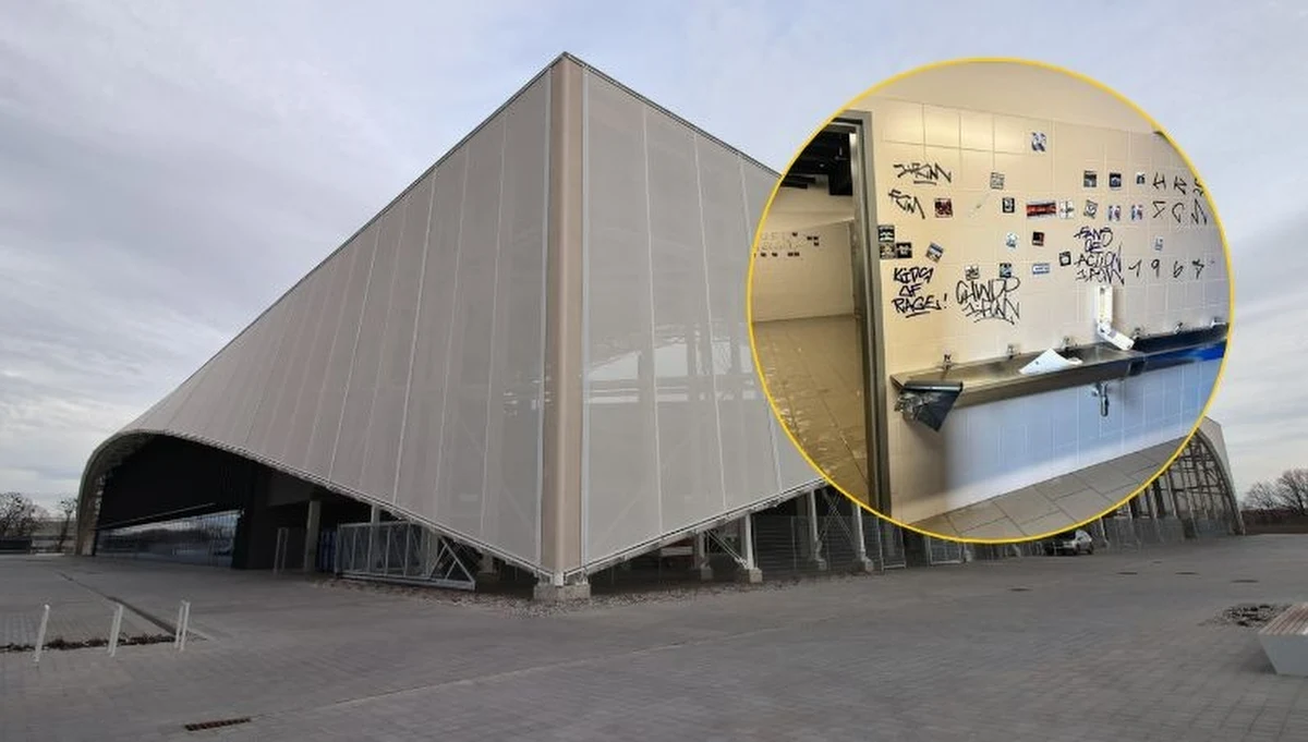 Cztery osoby zatrzymała policja po meczu otwarcia nowego stadionu w Opolu. Nie chodzi jednak o osoby, które zdewastowały obiekt.