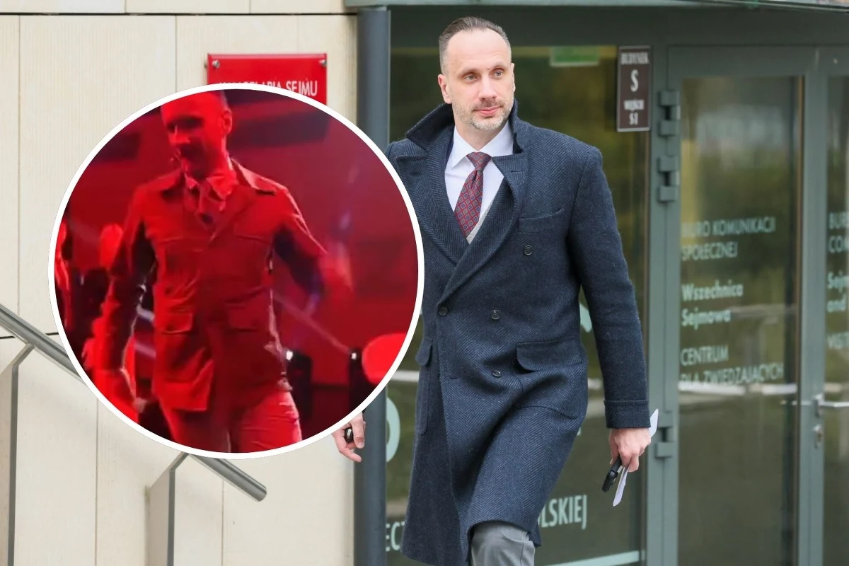 Janusz Kowalski dał popis w telewizji. Poseł PiS do studia wszedł tanecznym krokiem. "Poczułem się, jak 30 lat temu" - napisał.