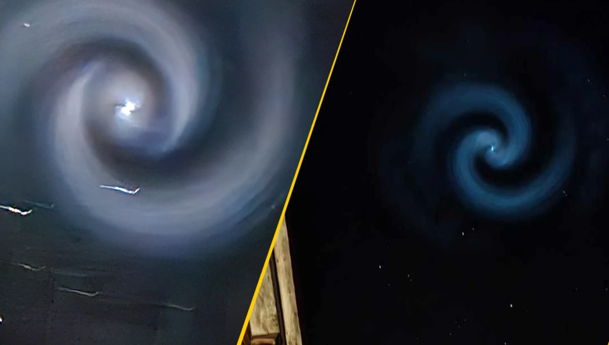 Słuchacze RMF FM alarmują nas o nietypowym zjawisku, jakie można było zobaczyć dziś na polskim niebie. Na naszej skrzynce mailowej pojawiło się wiele zdjęć pokazujących spiralę, jaką można było zobaczyć m.in. w województwie pomorskim. Okazuje się, że tajemniczy wir, jaki mogliśmy obserwować to efekt zrzutu paliwa ze zbiorników Falcona 9. Potwierdził to w rozmowie z RMF FM Karol Wójcicki popularyzator astronomii i twórca fanpage "Z głową w gwiazdach" na Facebooku.