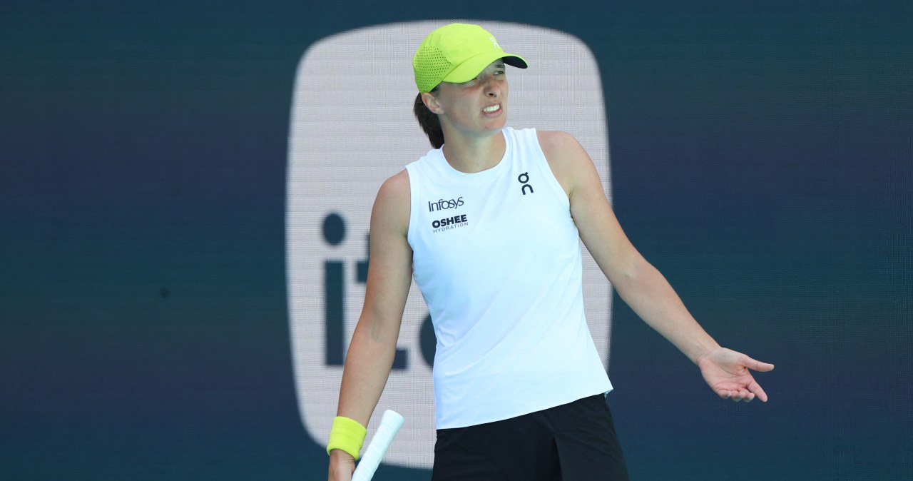 Iga Świątek upomniana, Polka "podpadła" w Miami. O jej reakcji już jest głośno