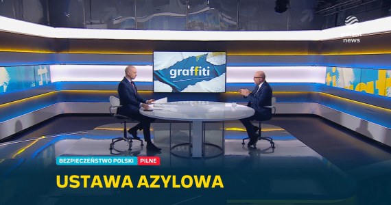 Wiceszef MSWiA w "Graffiti" o sytuacji na wschodniej granicy: Białorusi zależy na eskalacji problemu