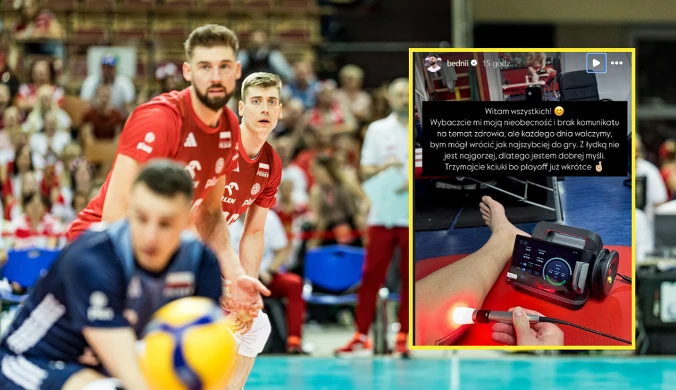 Polski siatkarz walczy z czasem. Są nowe wieści, tuż przed decyzją Grbicia