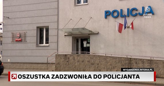 Chciała wyłudzić pieniądze. Mężczyzną okazał się policjant