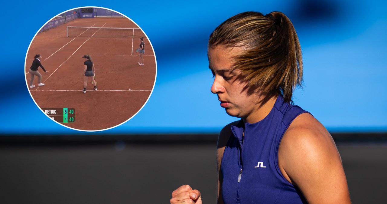 Rewanż Polki za finał w WTA, piłka setowa. Sędzia weszła na kort. Zmiana decyzji