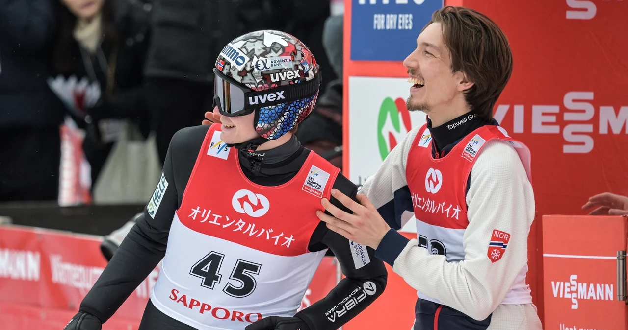 Marius Lindvik i Johann Andre Forfang