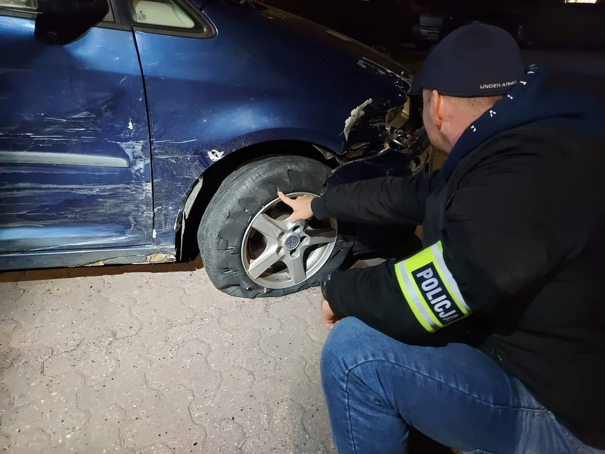 Kilka strzałów padło podczas policyjnego pościgu za pijanym kierowcą, który nie chciał zatrzymać się do kontroli w miejscowości Czechy koło Zduńskiej Woli (woj. łódzkie). Badanie wykazało, że miał blisko 1,5 promila alkoholu w organizmie.